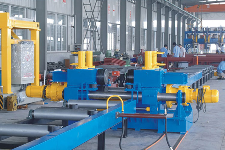 H beam horizontal production line